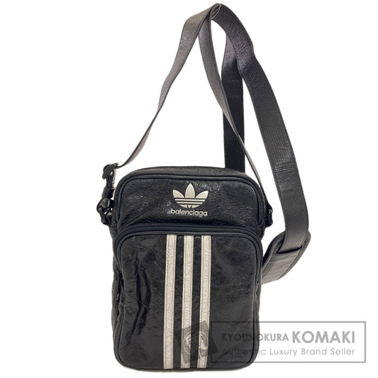BALENCIAGA バレンシアガ 721850 スモール クロスボディ アディダスコラボ ショルダーバッグ カーフ レディース 中古