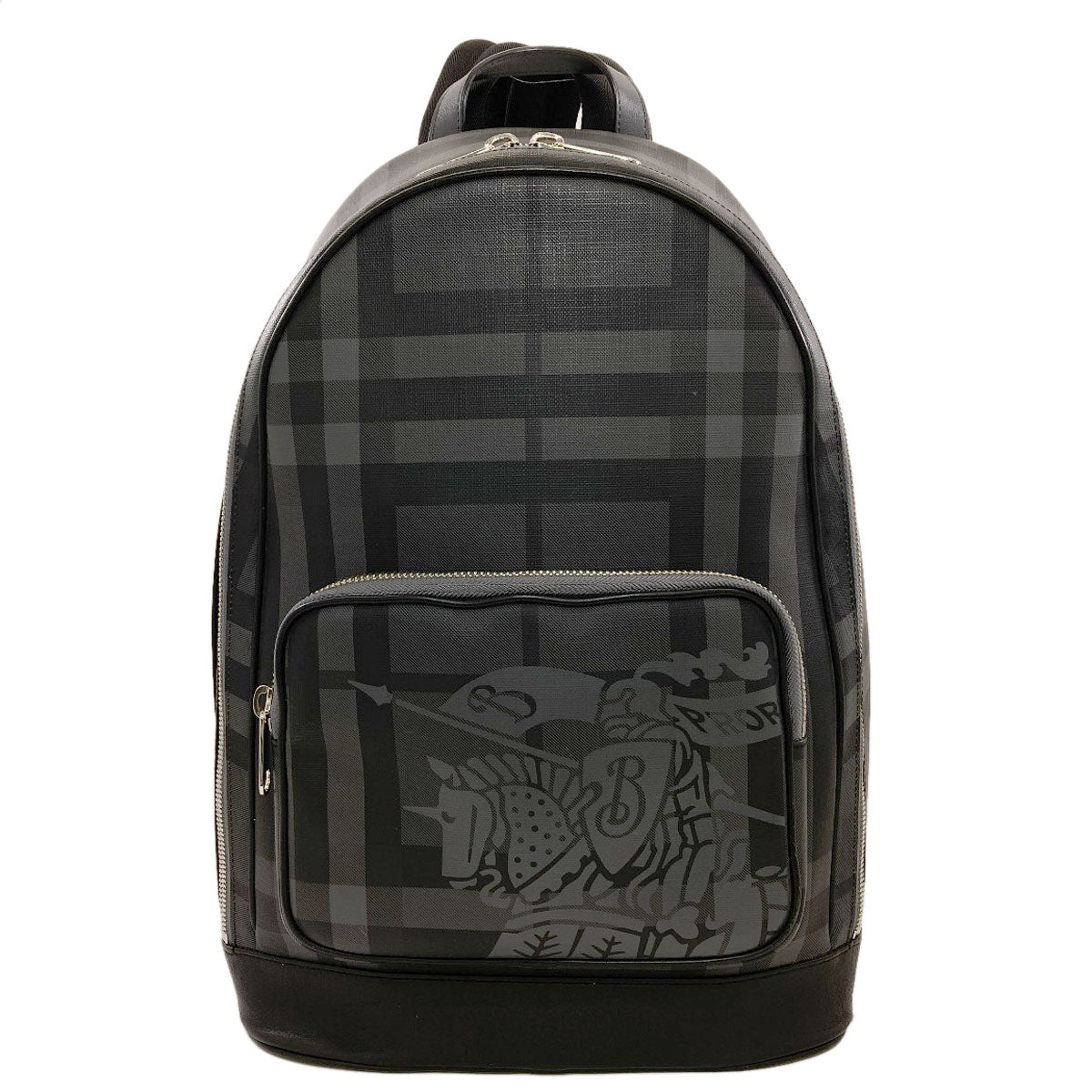 BURBERRY バーバリー ロッコ チェック柄 リュック・デイパック PVC レディース 中古