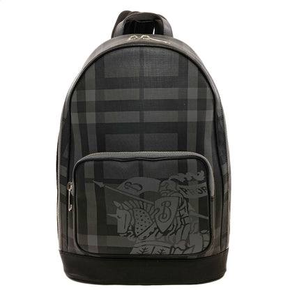 BURBERRY バーバリー ロッコ チェック柄 リュック・デイパック PVC レディース 中古