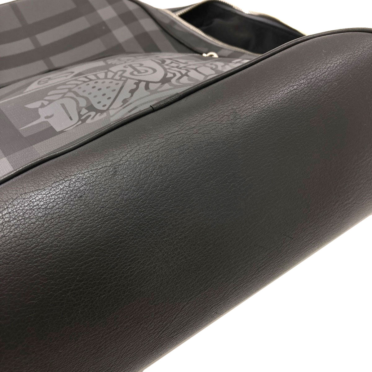 BURBERRY バーバリー ロッコ チェック柄 リュック・デイパック PVC レディース 中古