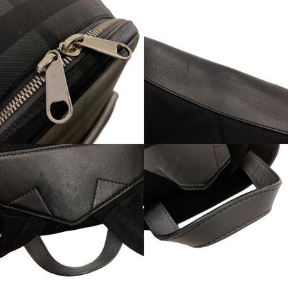 BURBERRY バーバリー ロッコ チェック柄 リュック・デイパック PVC レディース 中古