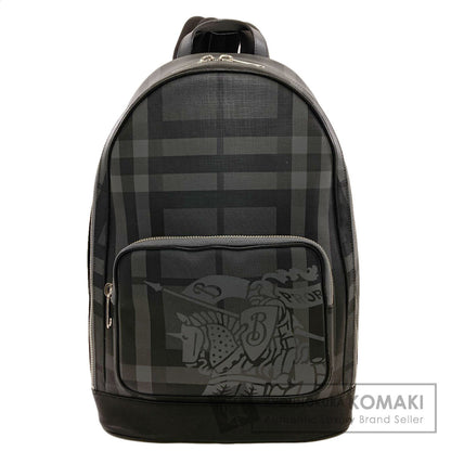 BURBERRY バーバリー ロッコ チェック柄 リュック・デイパック PVC レディース 中古