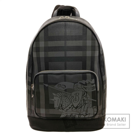 BURBERRY バーバリー ロッコ チェック柄 リュック・デイパック PVC レディース 中古