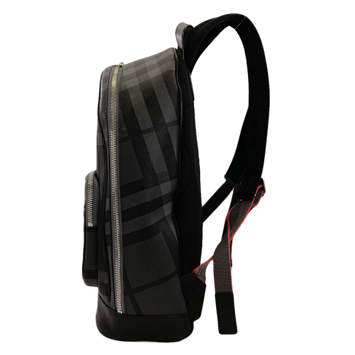 BURBERRY バーバリー ロッコ チェック柄 リュック・デイパック PVC レディース 中古
