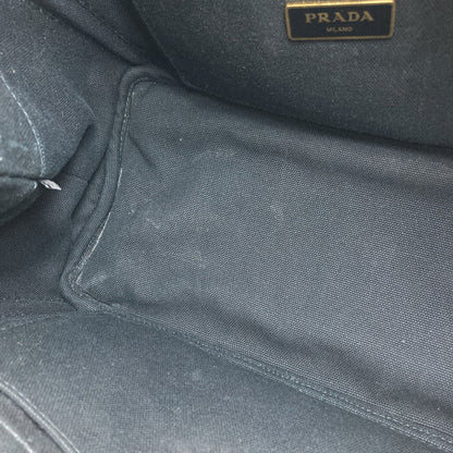 PRADA プラダ 1BG439 カナパミニ 2WAY ハンドバッグ キャンバス レディース 中古