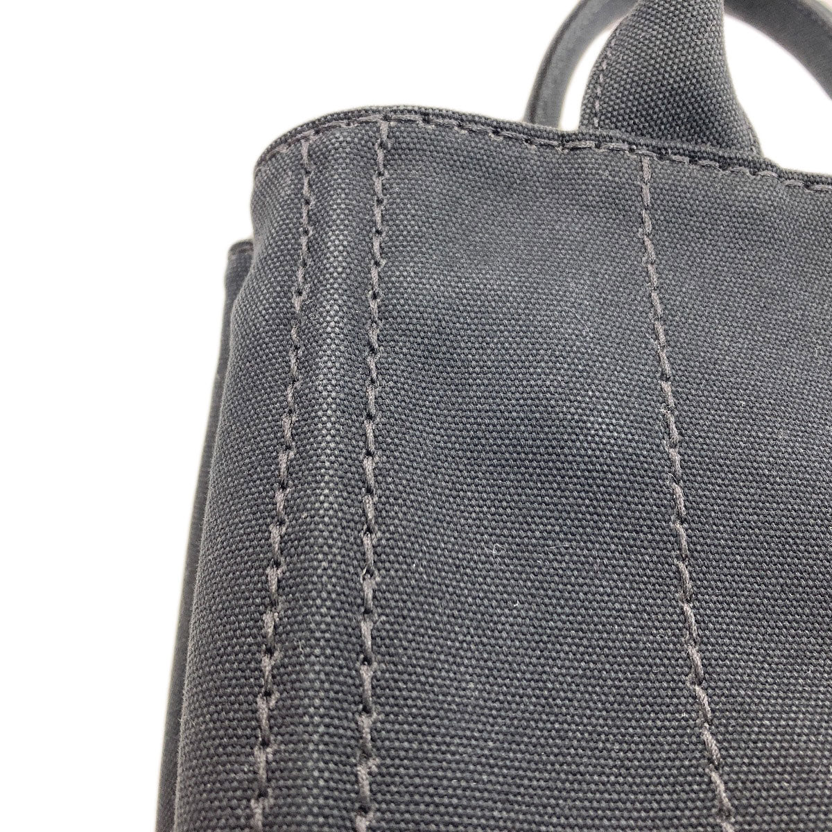PRADA プラダ 1BG439 カナパミニ 2WAY ハンドバッグ キャンバス レディース 中古