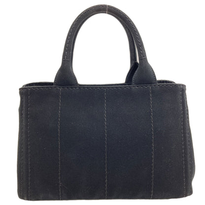 PRADA プラダ 1BG439 カナパミニ 2WAY ハンドバッグ キャンバス レディース 中古