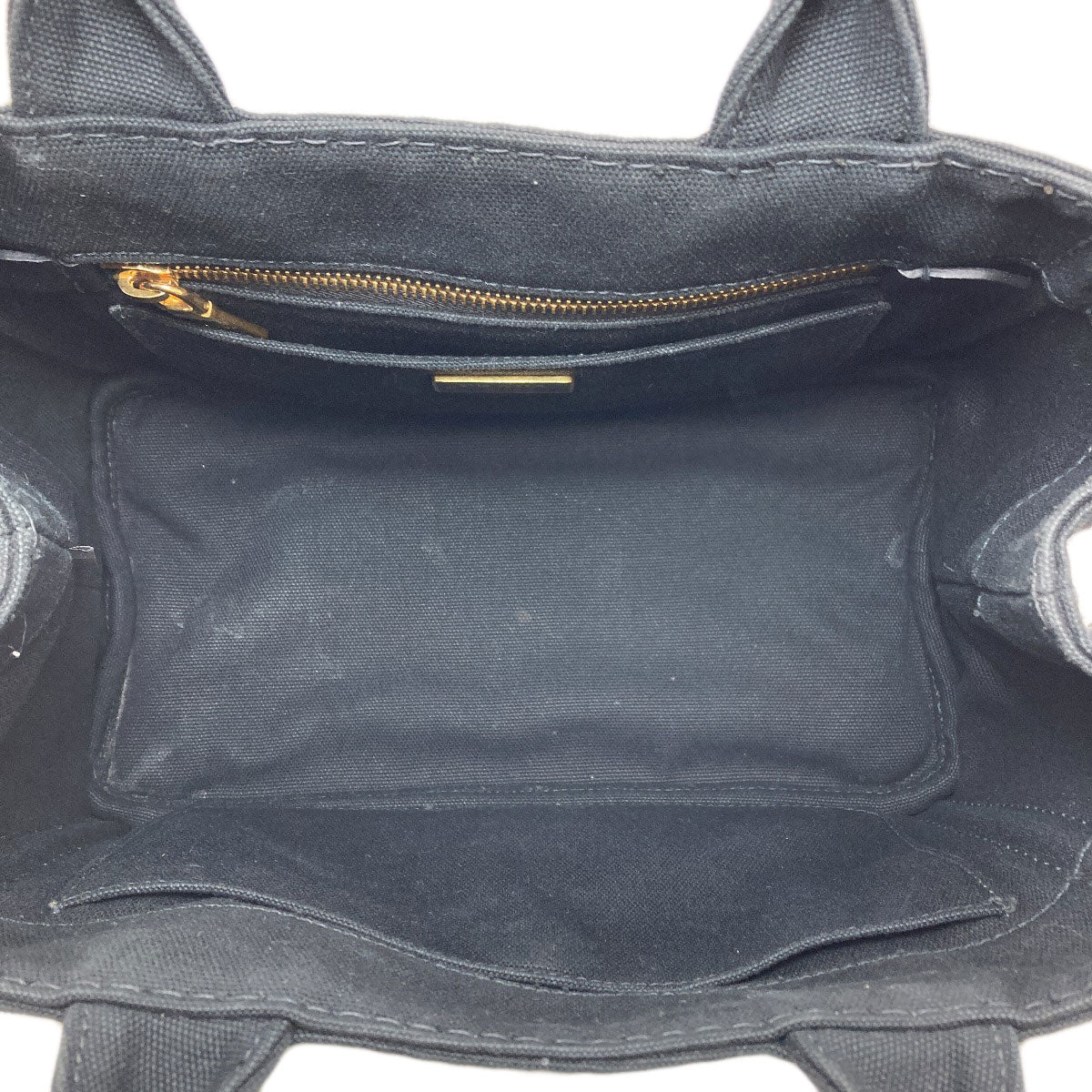 PRADA プラダ 1BG439 カナパミニ 2WAY ハンドバッグ キャンバス レディース 中古