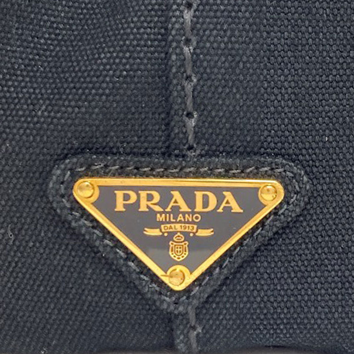 PRADA プラダ 1BG439 カナパミニ 2WAY ハンドバッグ キャンバス レディース 中古