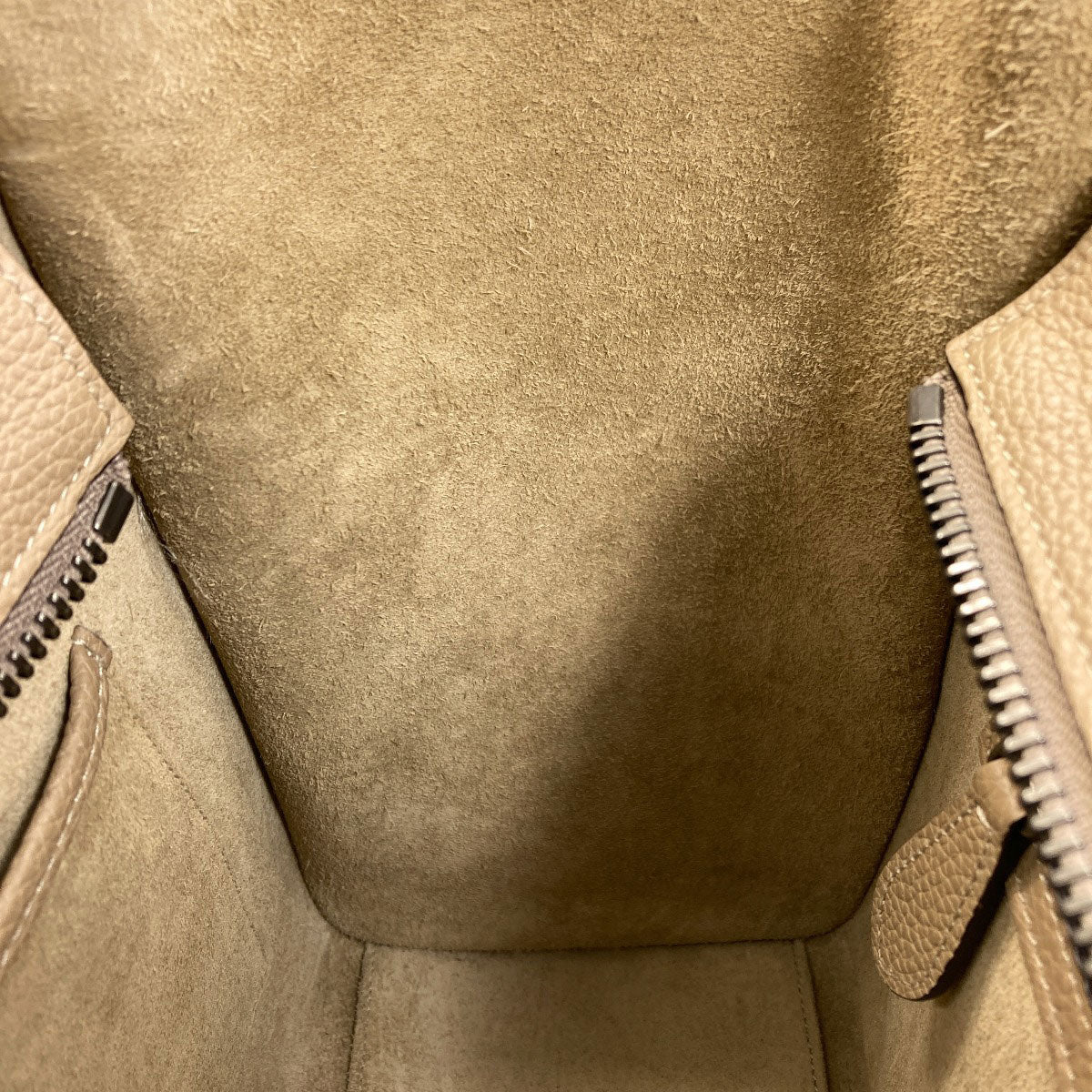 CELINE セリーヌ ラゲージマイクロ ハンドバッグ カーフ レディース 中古