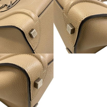 CELINE セリーヌ ラゲージマイクロ ハンドバッグ カーフ レディース 中古