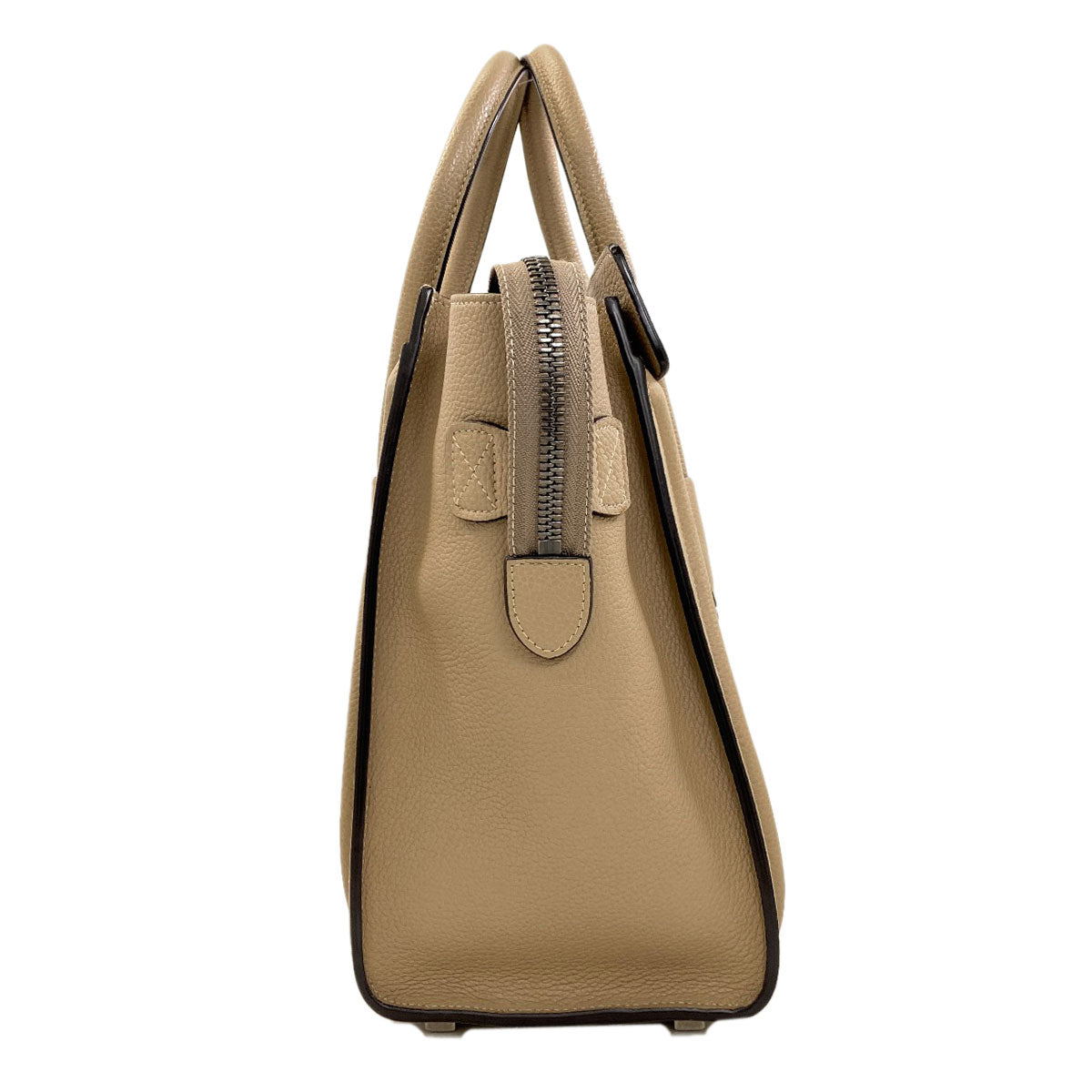 CELINE セリーヌ ラゲージマイクロ ハンドバッグ カーフ レディース 中古
