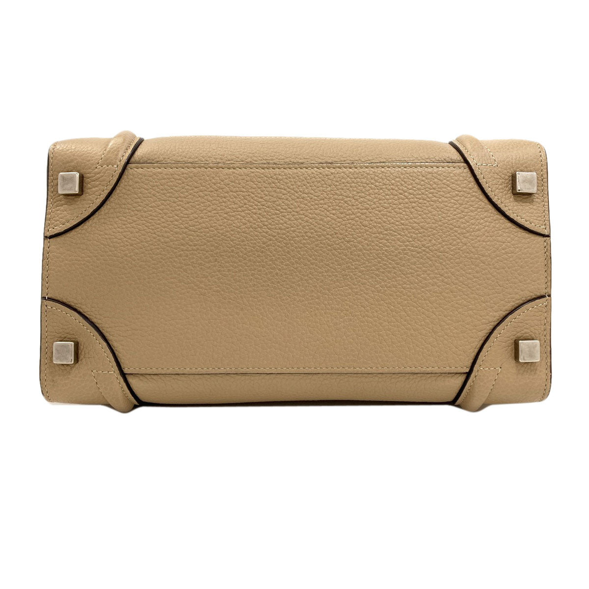 CELINE セリーヌ ラゲージマイクロ ハンドバッグ カーフ レディース 中古