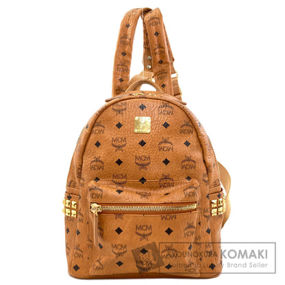 MCM エムシーエム ロゴ リュック・デイパック PVC レディース 中古
