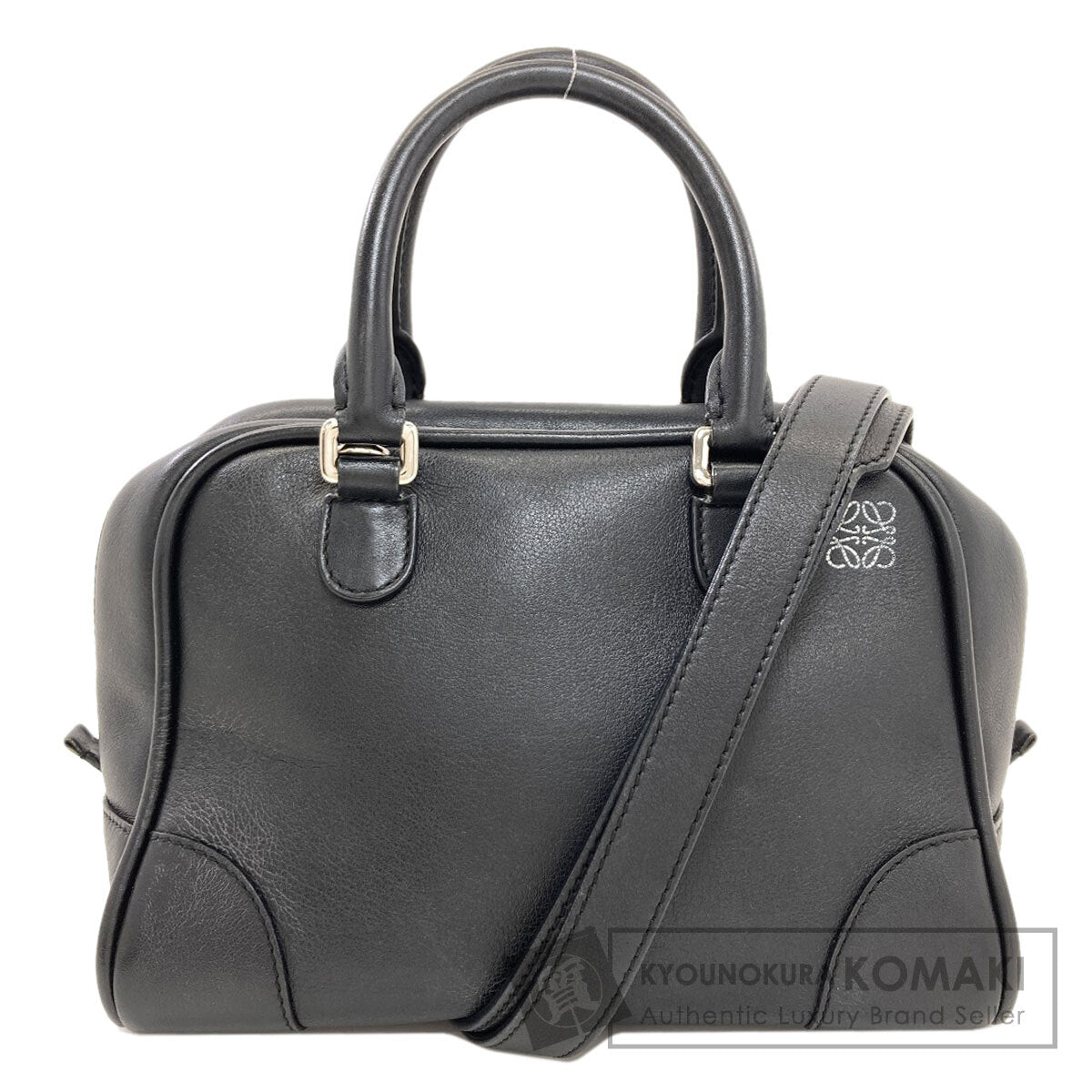 LOEWE ロエベ アマソナ 2WAY ハンドバッグ カーフ レディース 中古