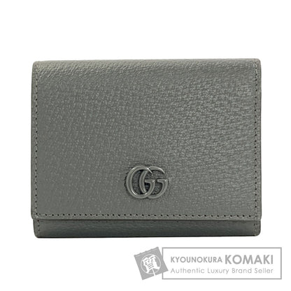 GUCCI グッチ 722732 ダブルG 三つ折り財布 二つ折り財布（小銭入れあり） レザー レディース 中古