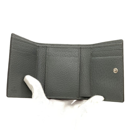 GUCCI グッチ 722732 ダブルG 三つ折り財布 二つ折り財布（小銭入れあり） レザー レディース 中古