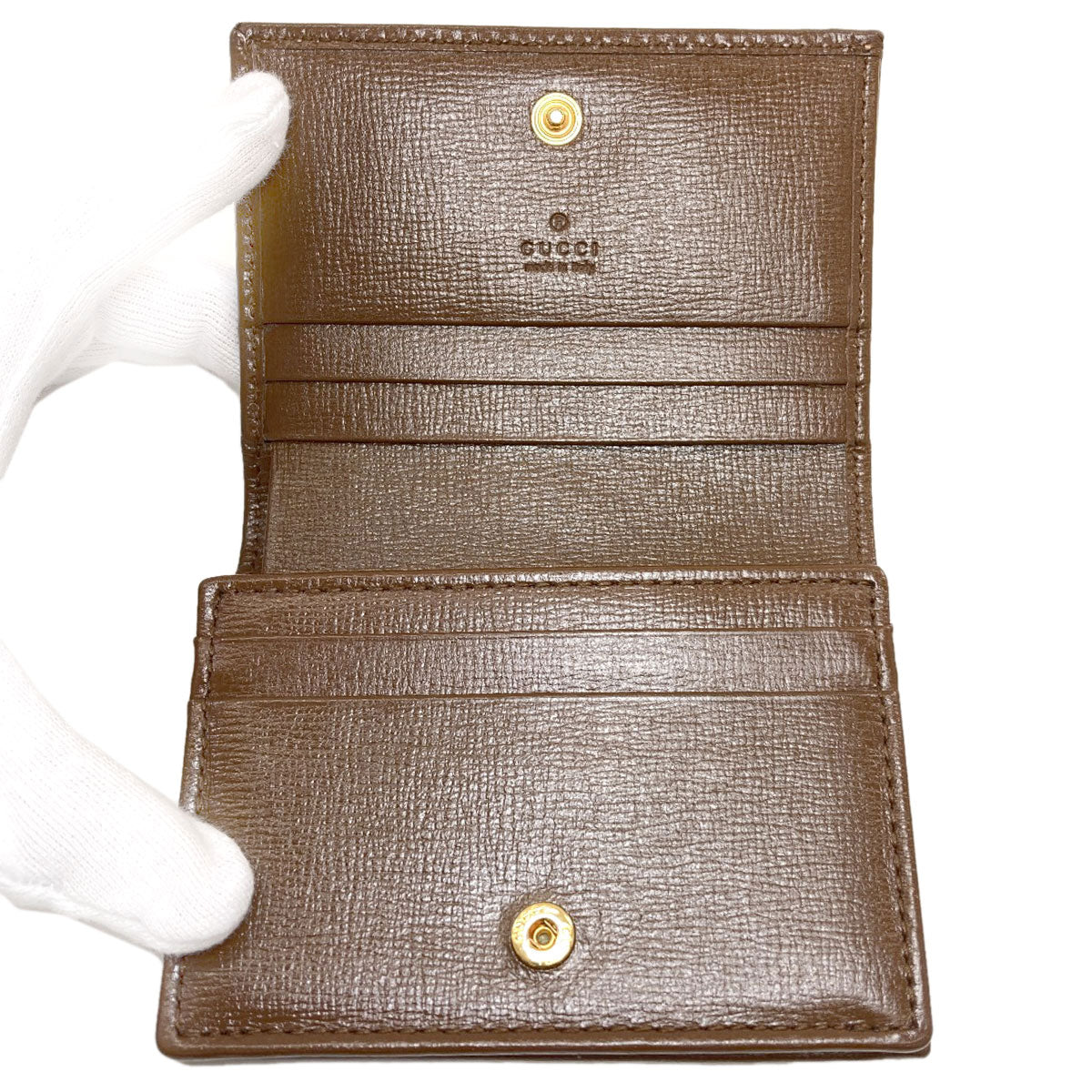 GUCCI グッチ 621887 ホースビット1955 二つ折り財布（小銭入れあり） レザー レディース 中古