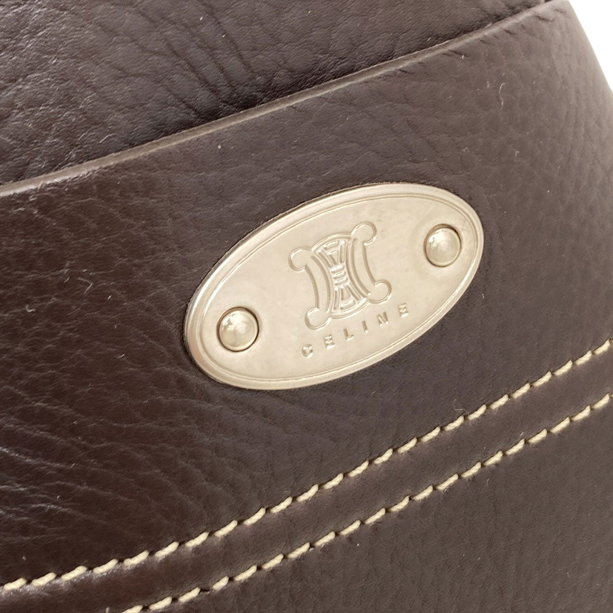 CELINE セリーヌ ブギーバッグ ハンドバッグ カーフ レディース 中古
