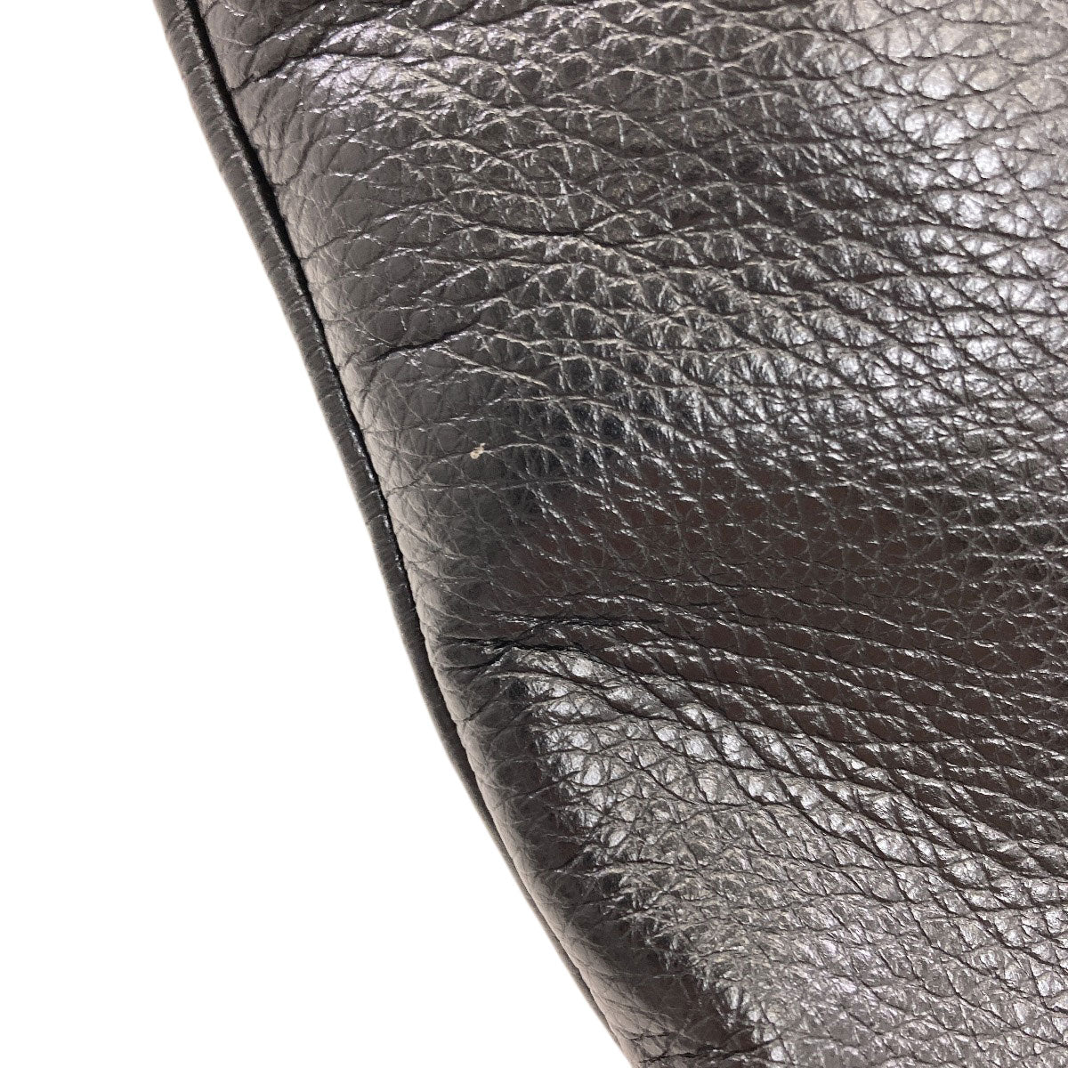 PRADA プラダ ロゴ金具 ショルダーバッグ レザー レディース 中古