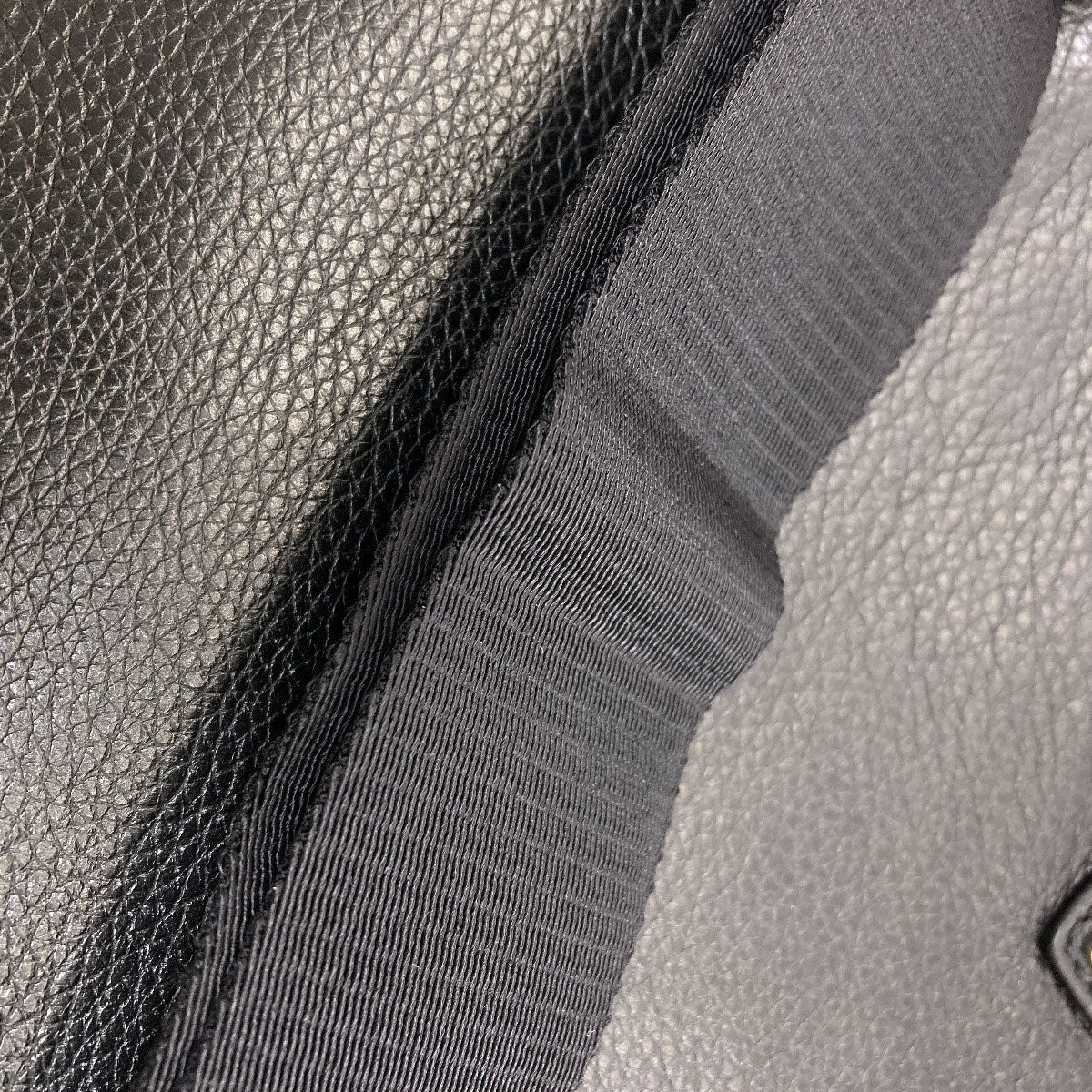 PRADA プラダ ロゴ金具 ショルダーバッグ レザー レディース 中古