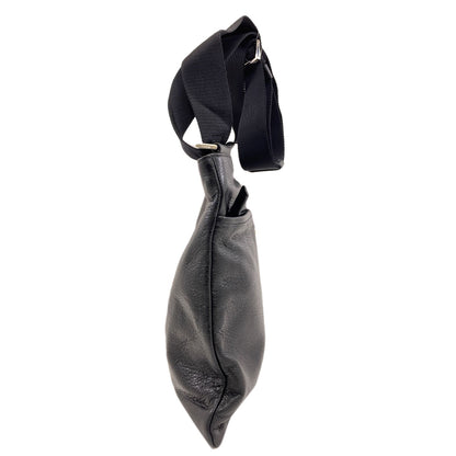 PRADA プラダ ロゴ金具 ショルダーバッグ レザー レディース 中古