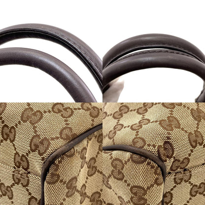 GUCCI グッチ 211944 スーキー GG ハンドバッグ キャンバス レディース 中古