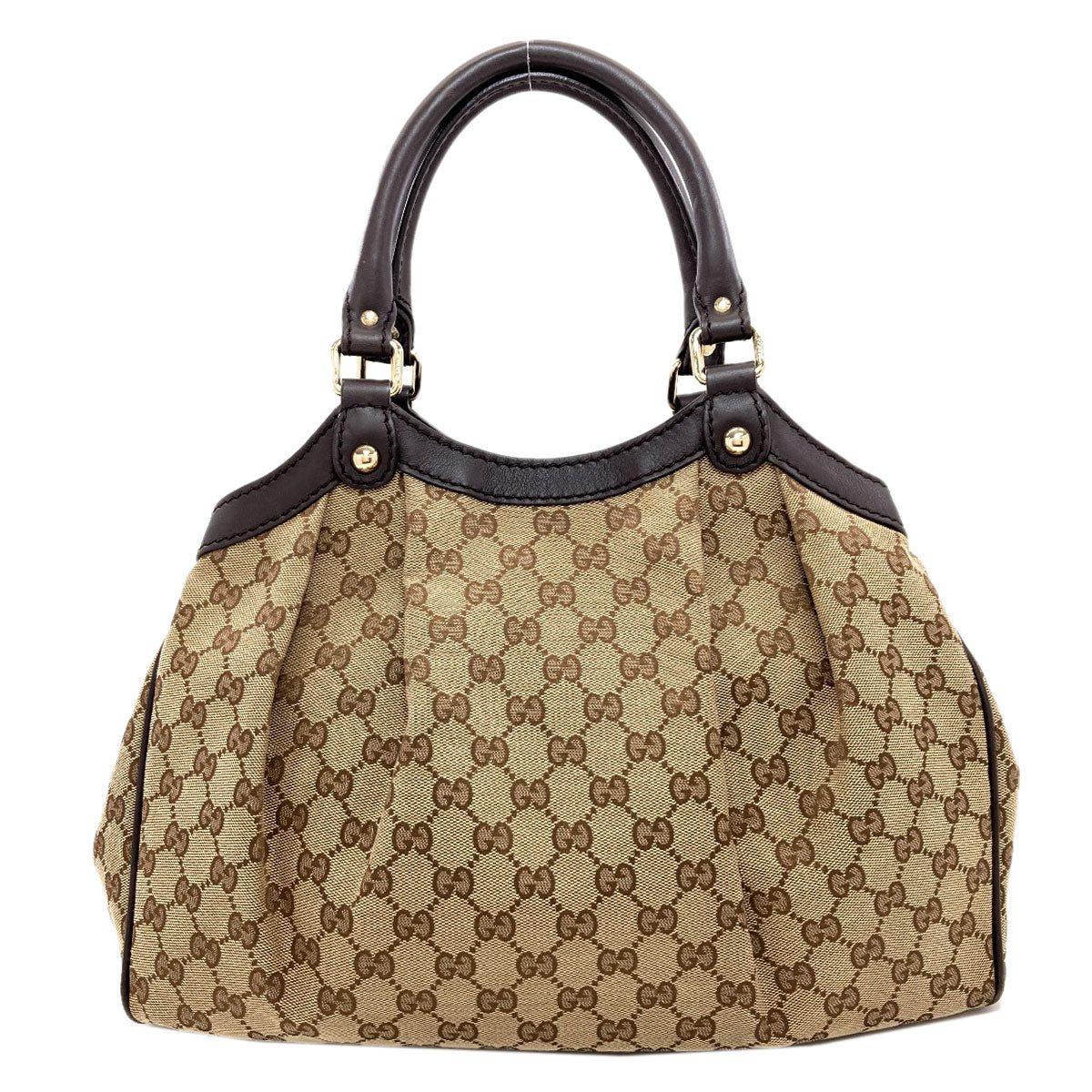 GUCCI グッチ 211944 スーキー GG ハンドバッグ キャンバス レディース 中古