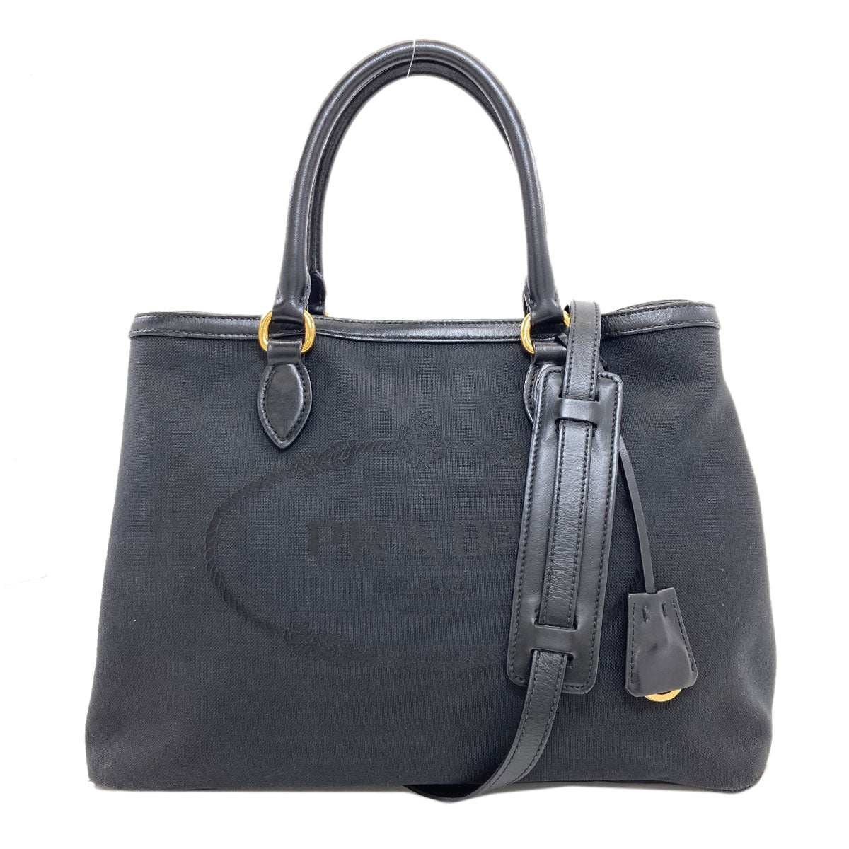 プラダ ロゴ金具 2WAY ハンドバッグ 中古 商品画像2