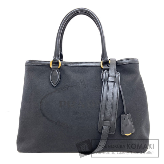 プラダ ロゴ金具 2WAY ハンドバッグ 中古 商品画像1
