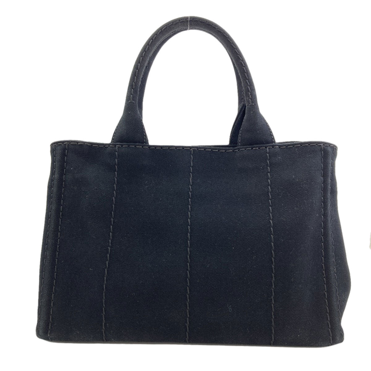 PRADA プラダ カナパミニ 2WAY ハンドバッグ キャンバス レディース 中古