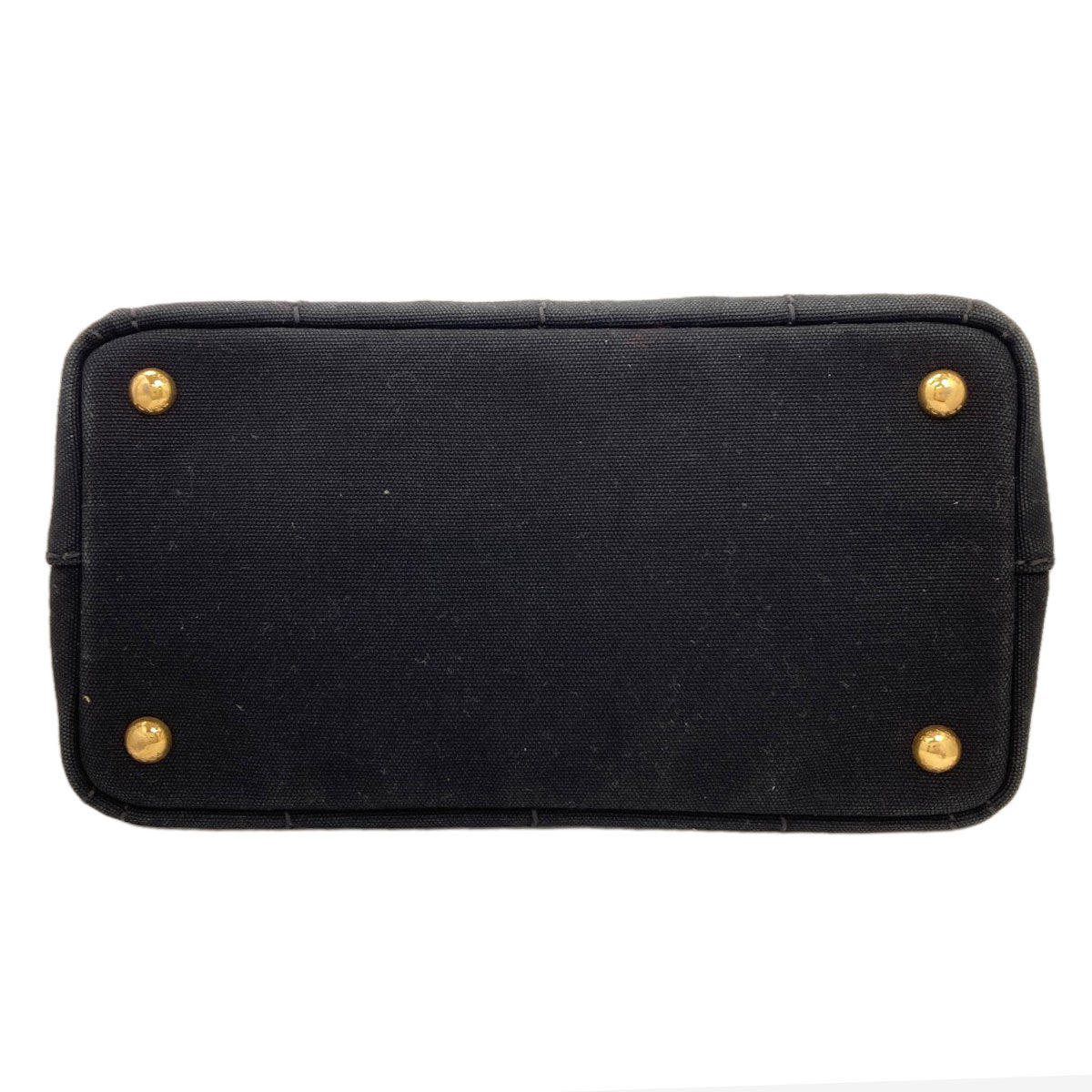 PRADA プラダ カナパミニ 2WAY ハンドバッグ キャンバス レディース 中古