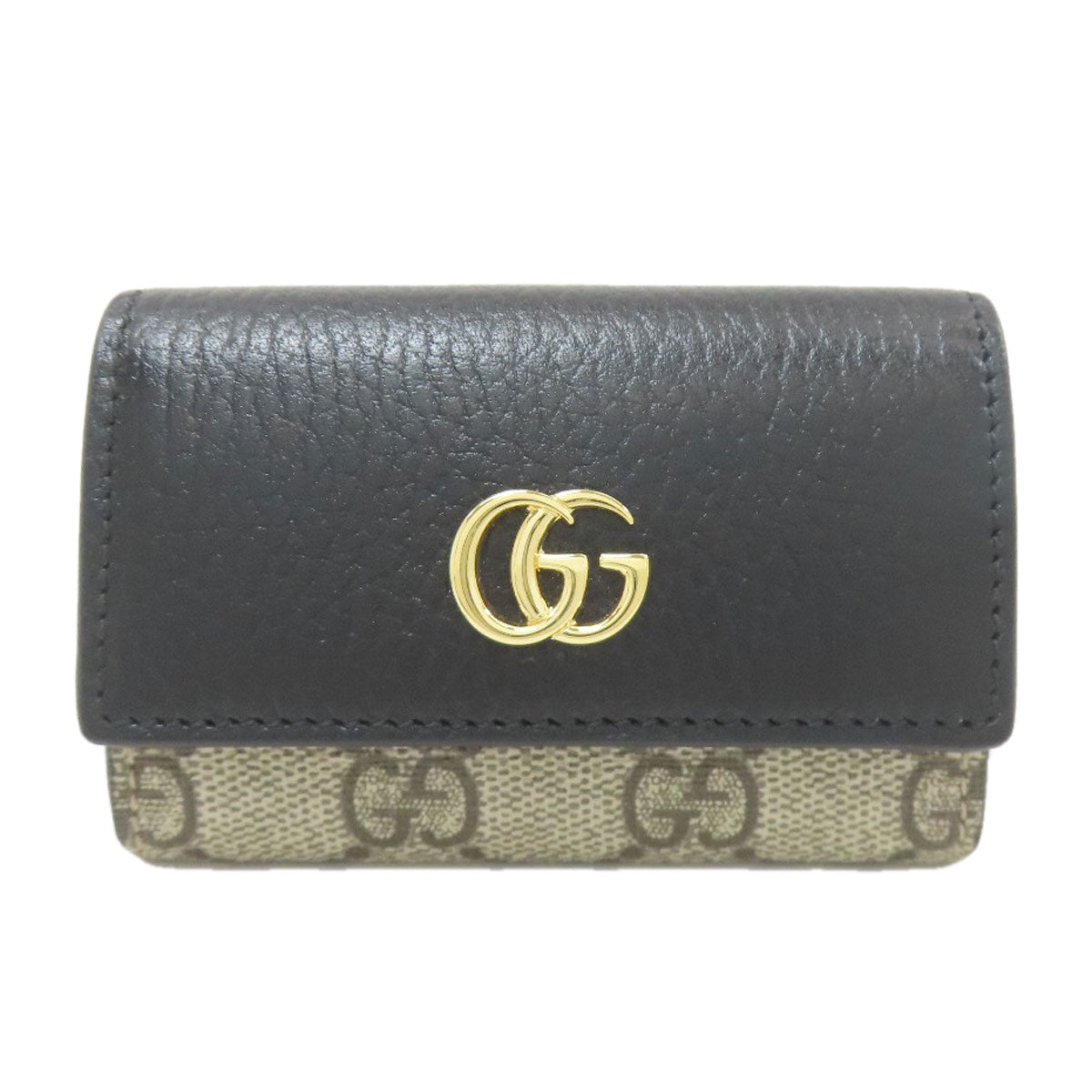 グッチ 456118 GGマーモント GGスプリーム キーケース 中古 商品画像2