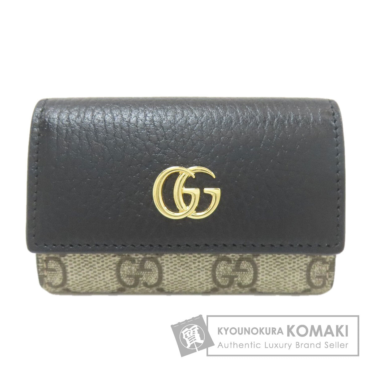 グッチ 456118 GGマーモント GGスプリーム キーケース 中古 商品画像1