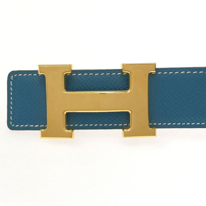 エルメス Hベルト ブルージーン ゴールド金具 ベルト 中古 商品画像5