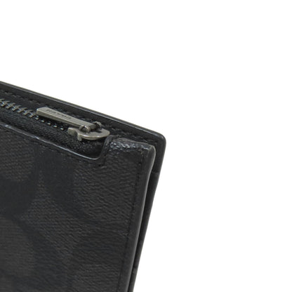 コーチ C8273 マネー クリップ ジップ ウォレット シグネチャー 二つ折り財布（小銭入れあり） 中古 商品画像11
