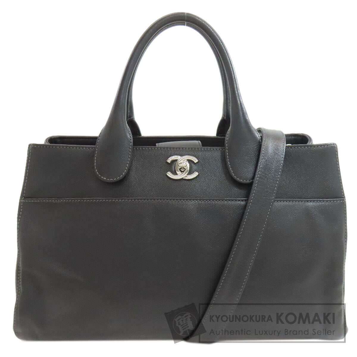 シャネル エグゼクティブトート シルバー金具 2WAY トートバッグ 中古 商品画像1