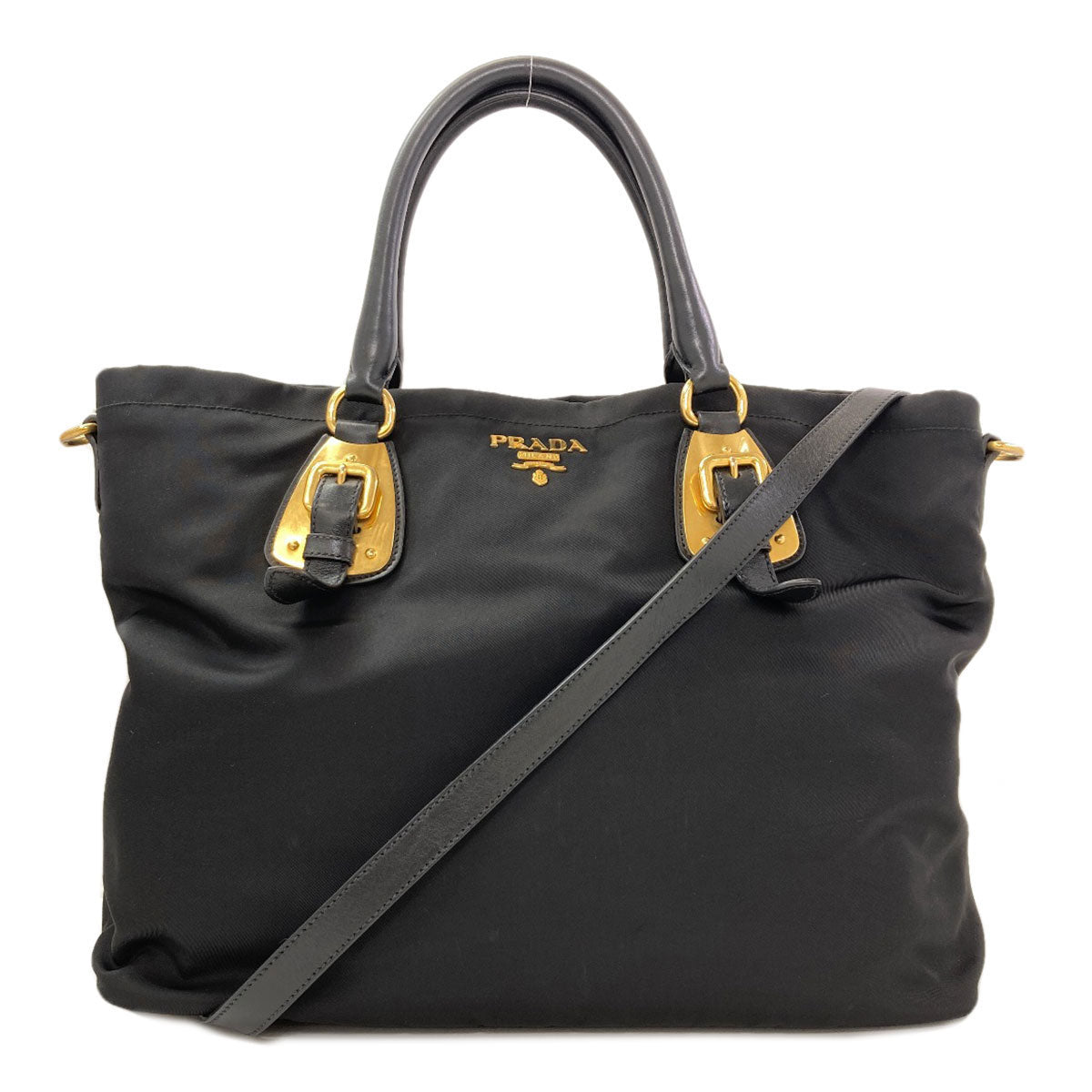 PRADA プラダ 2WAY ハンドバッグ ナイロン レディース 中古