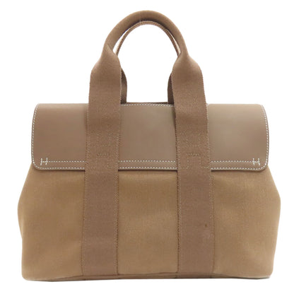 HERMES エルメス ヴァルパライソPM エトープ シルバー金具 ハンドバッグ トワルシェブロン レディース 中古