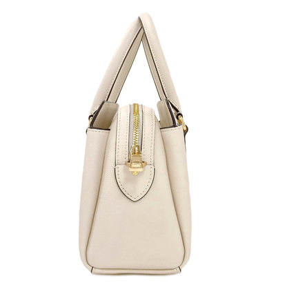 COACH コーチ CH502 ミニ ダーシー キャリーオール シグネチャー 2WAY ハンドバッグ PVC レディース 中古