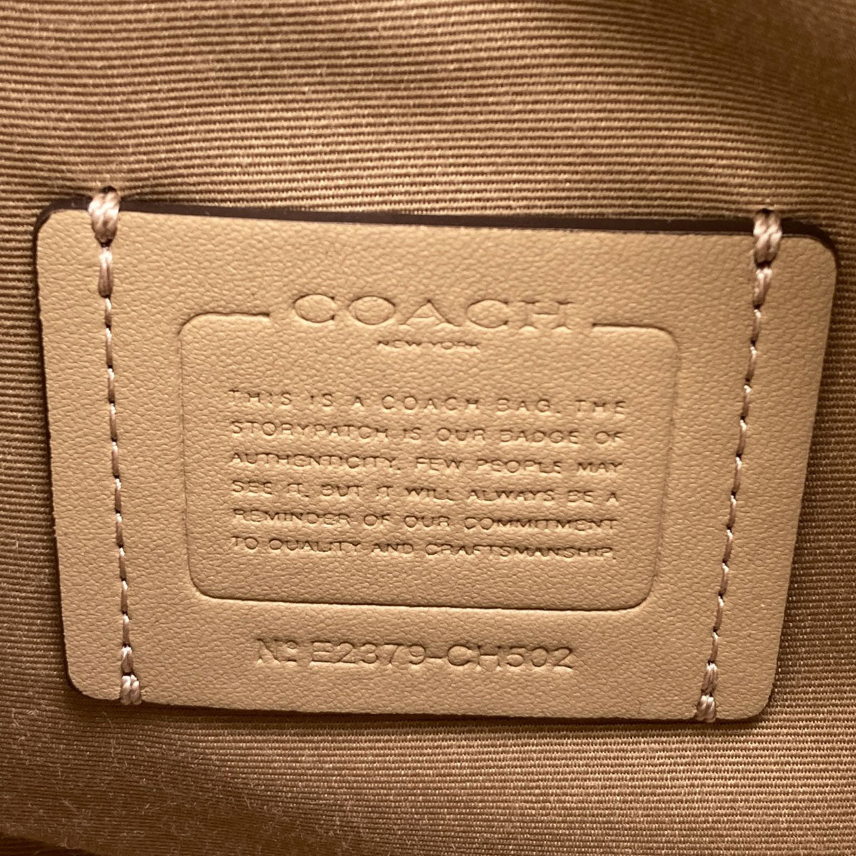 COACH コーチ CH502 ミニ ダーシー キャリーオール シグネチャー 2WAY ハンドバッグ PVC レディース 中古