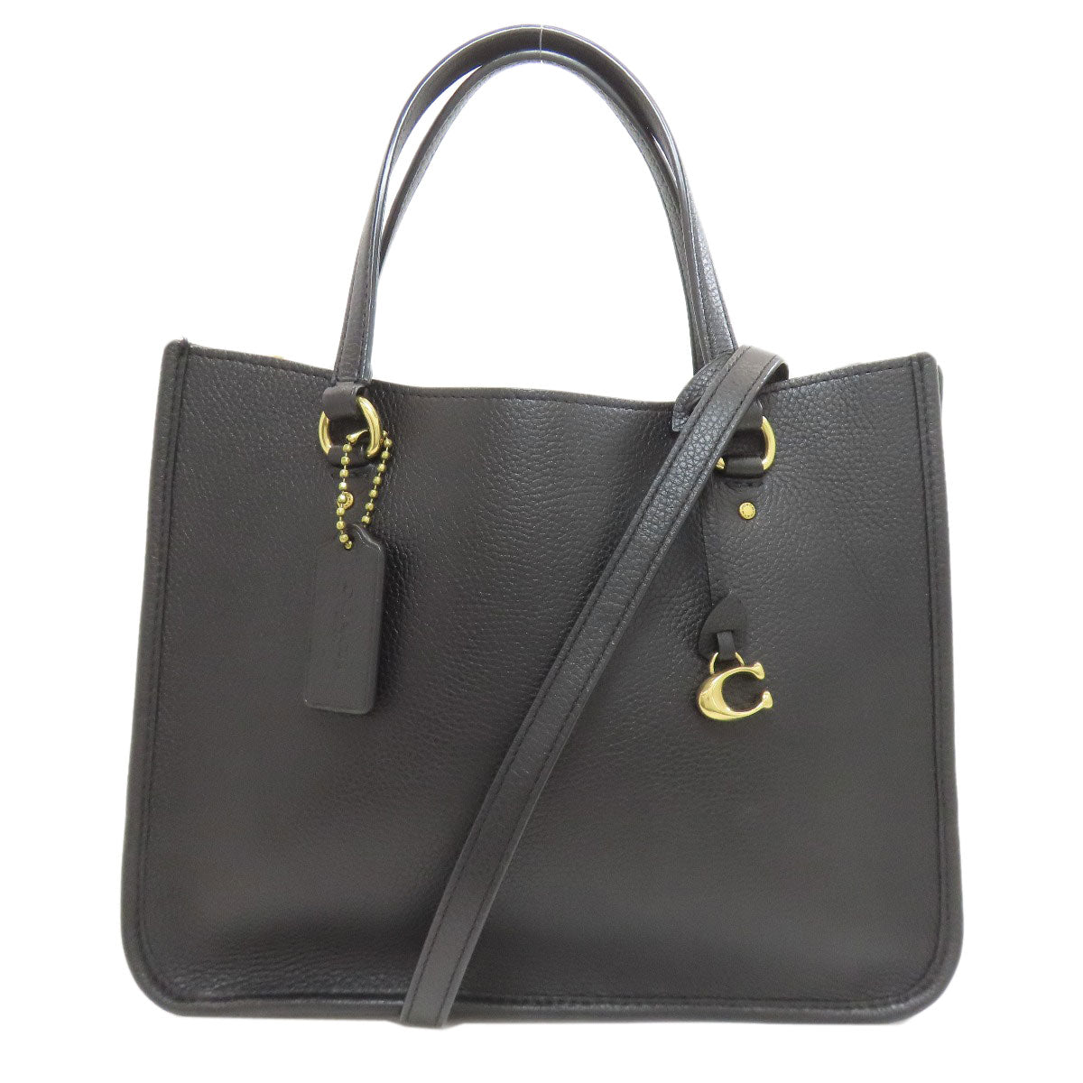 COACH コーチ C3460 2WAY ハンドバッグ レザー レディース 中古