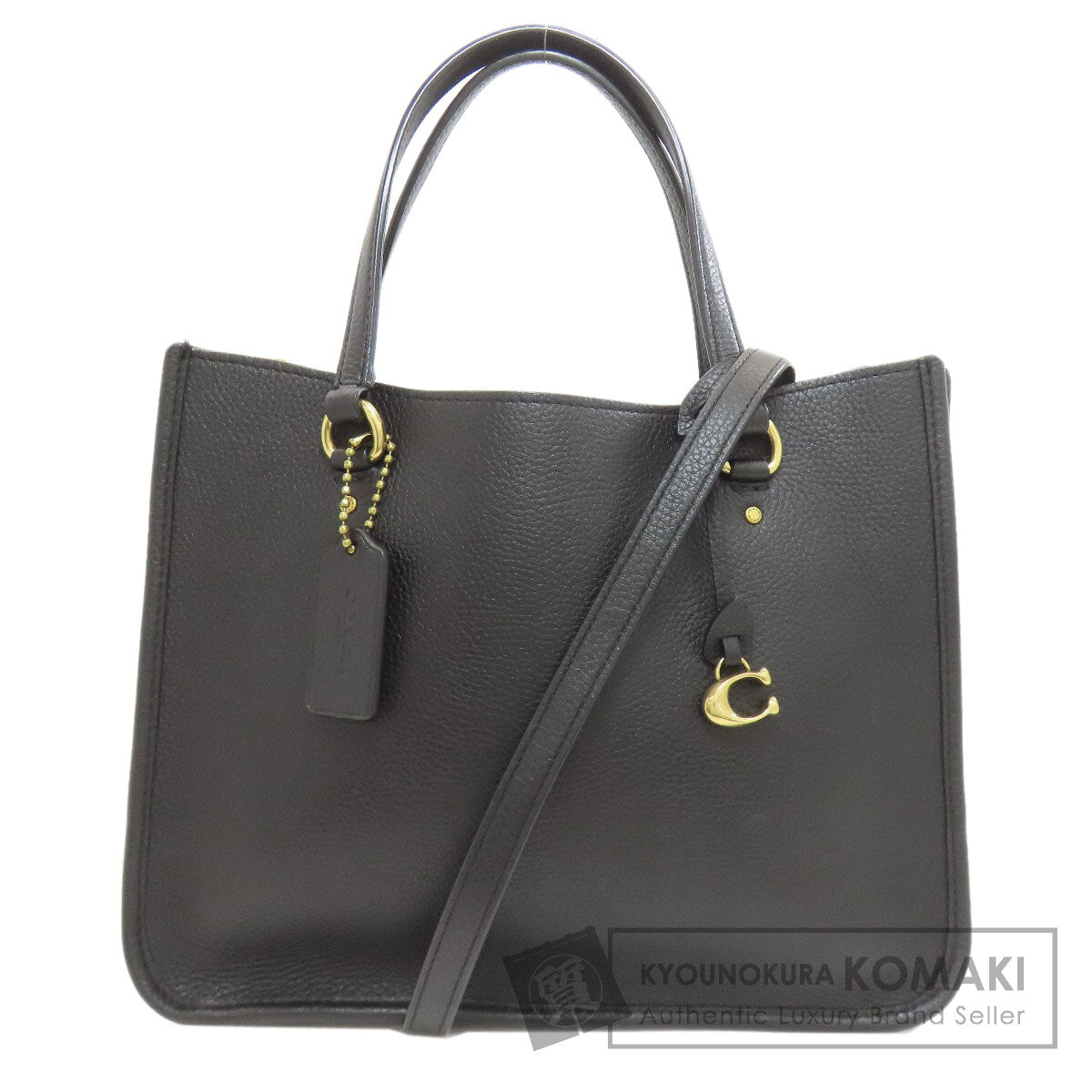 COACH コーチ C3460 2WAY ハンドバッグ レザー レディース 中古