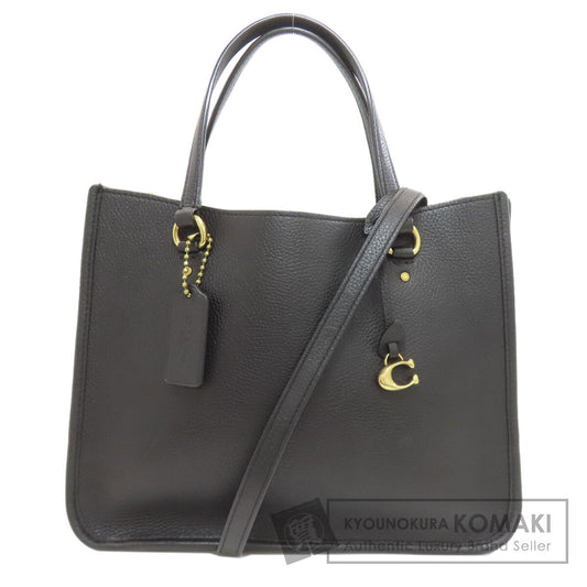 COACH コーチ C3460 2WAY ハンドバッグ レザー レディース 中古