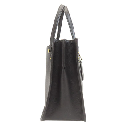COACH コーチ C3460 2WAY ハンドバッグ レザー レディース 中古