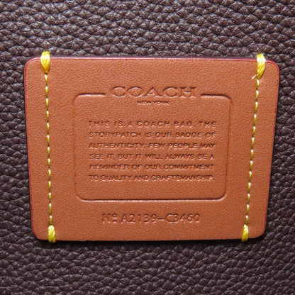 COACH コーチ C3460 2WAY ハンドバッグ レザー レディース 中古