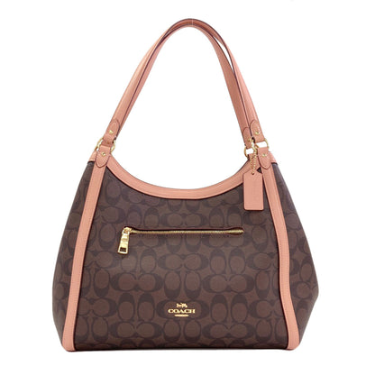 COACH コーチ C6232 クリスティ シグネチャー トートバッグ PVC レディース 中古