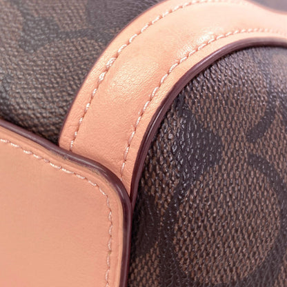 COACH コーチ C6232 クリスティ シグネチャー トートバッグ PVC レディース 中古