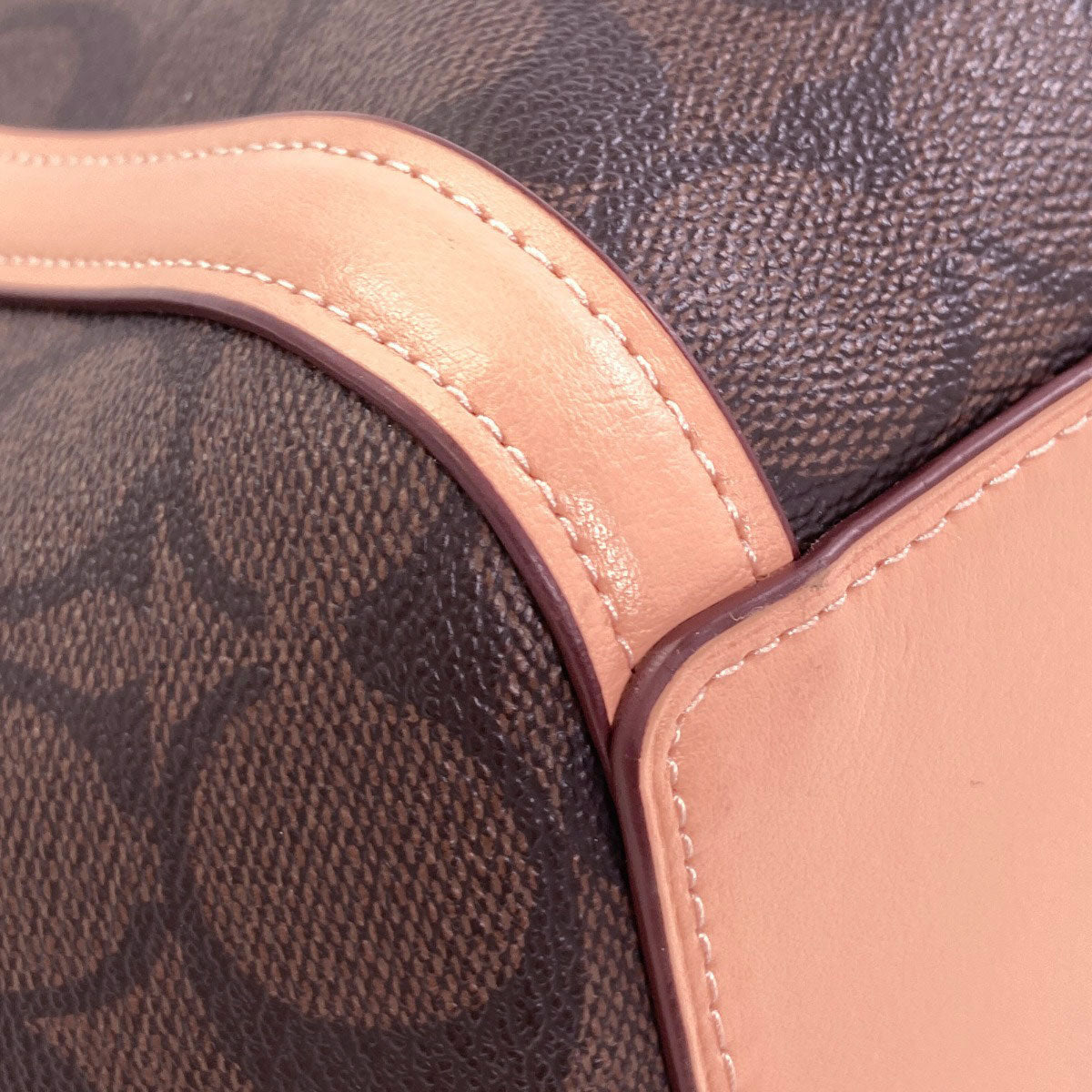 COACH コーチ C6232 クリスティ シグネチャー トートバッグ PVC レディース 中古