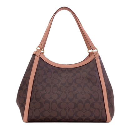COACH コーチ C6232 クリスティ シグネチャー トートバッグ PVC レディース 中古
